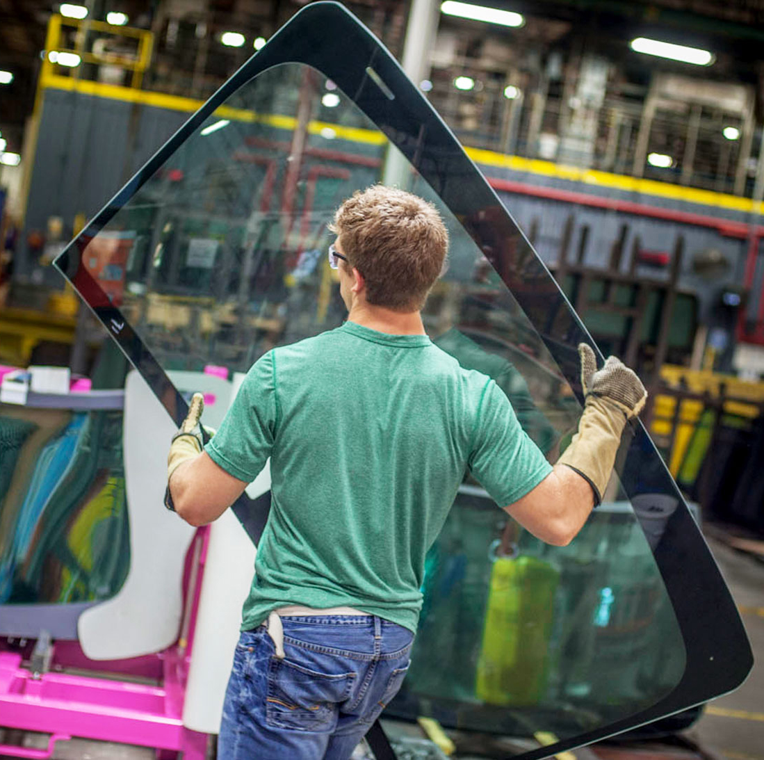 Automotive replacement glass from Custom Glass Solutions for many makes and models